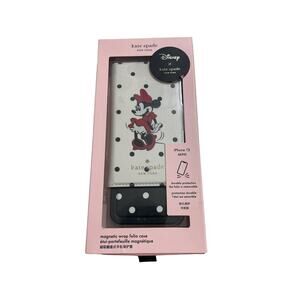 Kate Spade Dots Case with Minnie Mouse Magnetic Folio Iphone 12 MINI